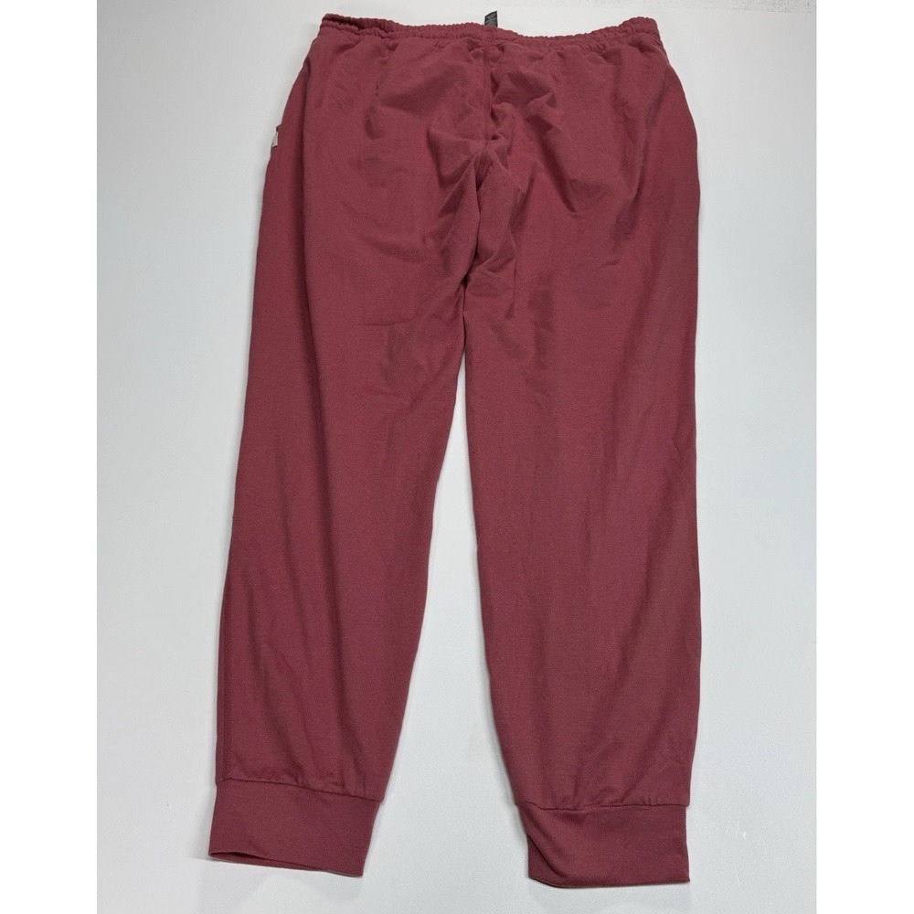 Vuori Performance Jogger Heathered Light Red Dream Knit Tapered Pants Medium - Picture 5 of 11